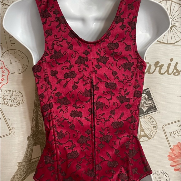 Victoria Secret Red and Black Bustier - Picture 5 of 11